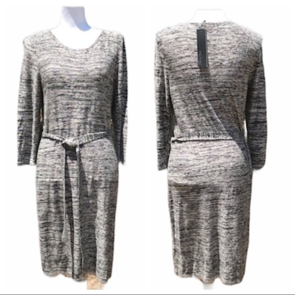 Daisy Fuentes Onyx Sweater Dress Size LP - Picture 2 of 7